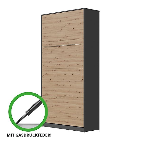 SMARTBett Schrankbett SMARTBett Standard 90x200 Vertikal/Hoch günstig online kaufen