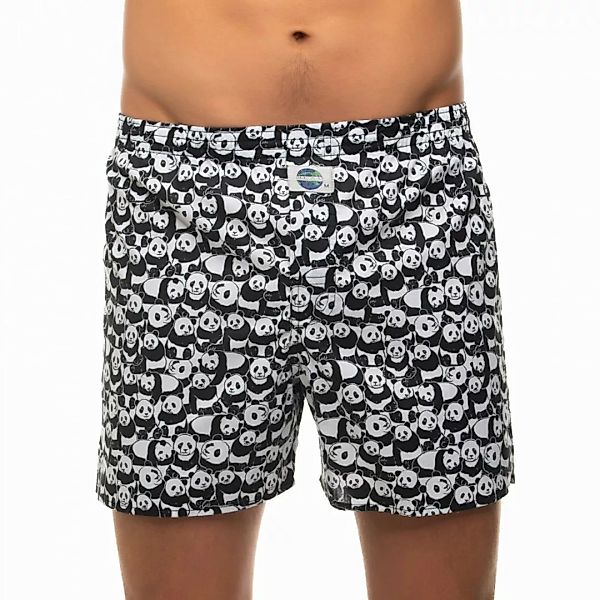 D.E.A.L International Boxershorts Schwarz & Weiß mit Panda Motiv günstig online kaufen