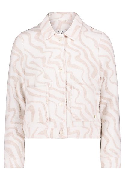 Betty&Co Canvasjacke "Betty & Co Casual-Jacke langarm" günstig online kaufen
