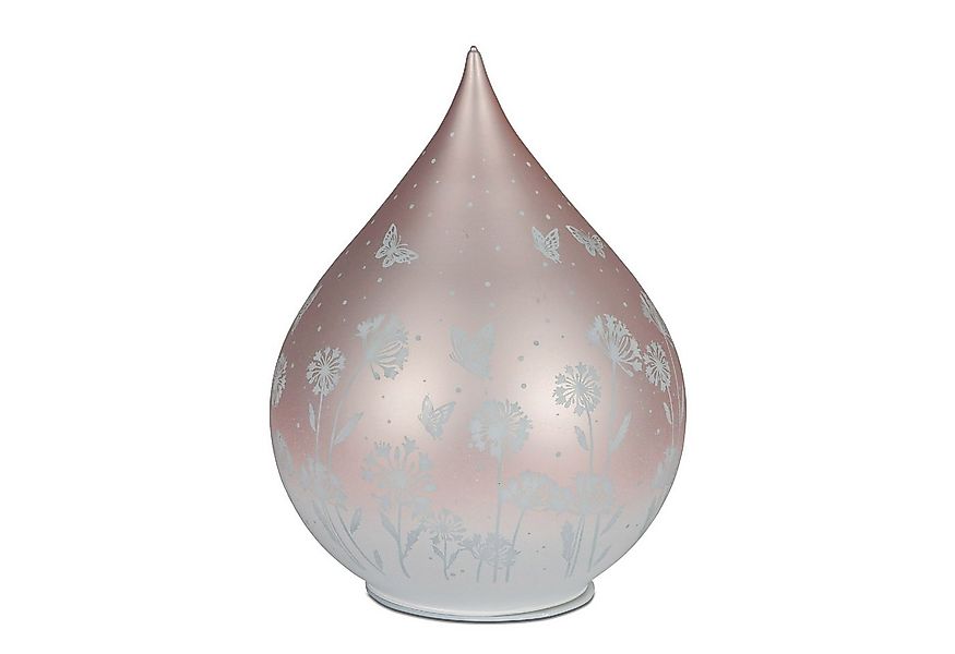 formano Nachttischlampe Blumenwiese, Mit Timerfunktion, Rosa, Motiv: Blumen günstig online kaufen