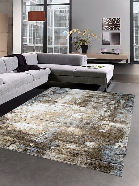Carpetia Teppich Designer Teppich Wohnzimmer Kurzflor günstig online kaufen