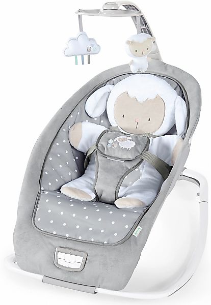 ingenuity Babywippe "Cuddle Lamb" bis 18 kg mit Vibration und Melodien günstig online kaufen