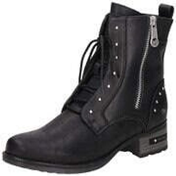 Mustang Schnürstiefelette Damen schwarz günstig online kaufen