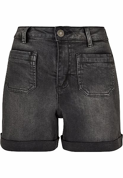 URBAN CLASSICS Shorts "Urban Classics Damen Ladies Vintage Denim Shorts" günstig online kaufen