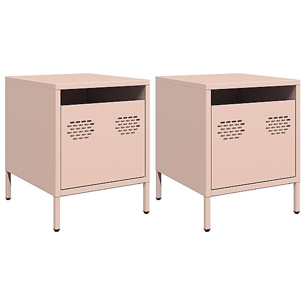 vidaXL Nachttisch Nachttische 2 Stk. Rosa günstig online kaufen