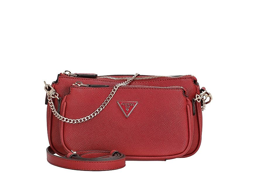 Guess Umhängetasche Noelle II DBL Pouch - Umhängetasche 24 cm (garnet) günstig online kaufen