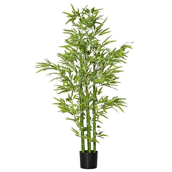 HOMCOM Künstlicher Bambus Kunstmoos 150 cm günstig online kaufen