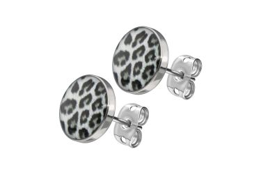 FILANGO Paar Ohrstecker Chirurgenstahl Ohrstecker LEOPARD günstig online kaufen