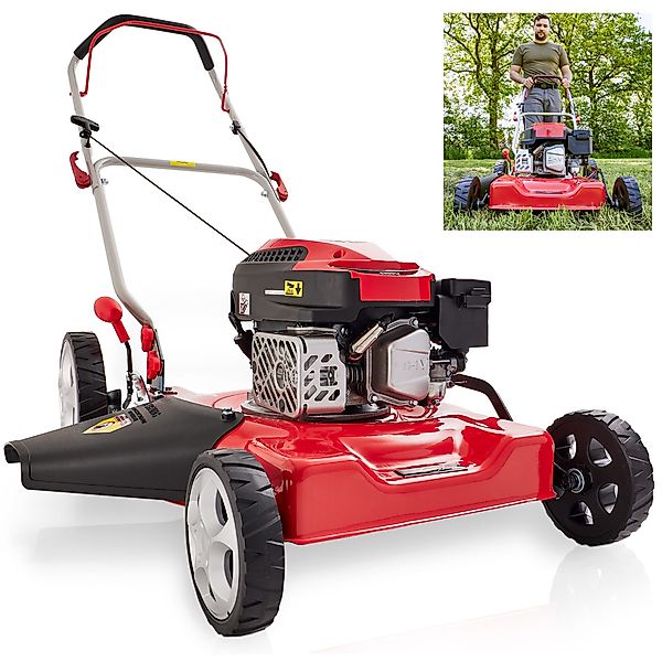 Hecht Benzinrasenmäher Mulchmäher 5511, 51 cm günstig online kaufen