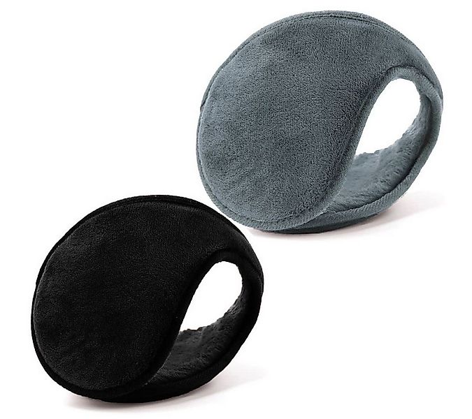 FOUORTUNATE-BEE Ohrenmütze 2er-Set Unisex-Ohrenschützer aus Fleece – Winter günstig online kaufen