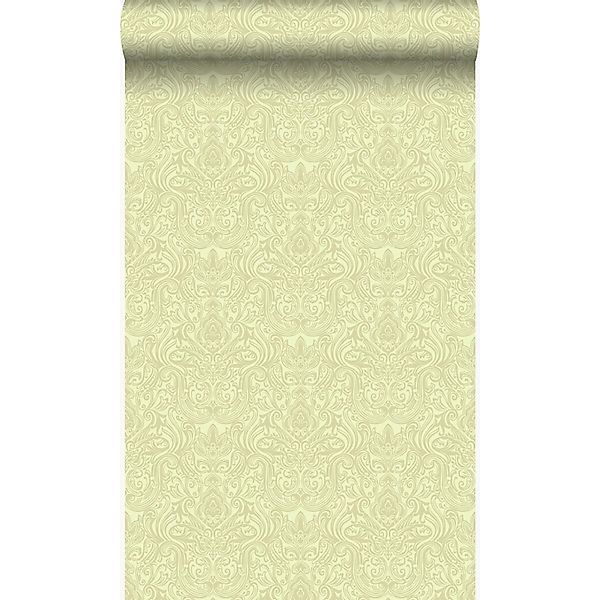 Origin Wallcoverings Tapete Ornamente Grün 53 cm x 10.05 m Origin Luxury Wa günstig online kaufen
