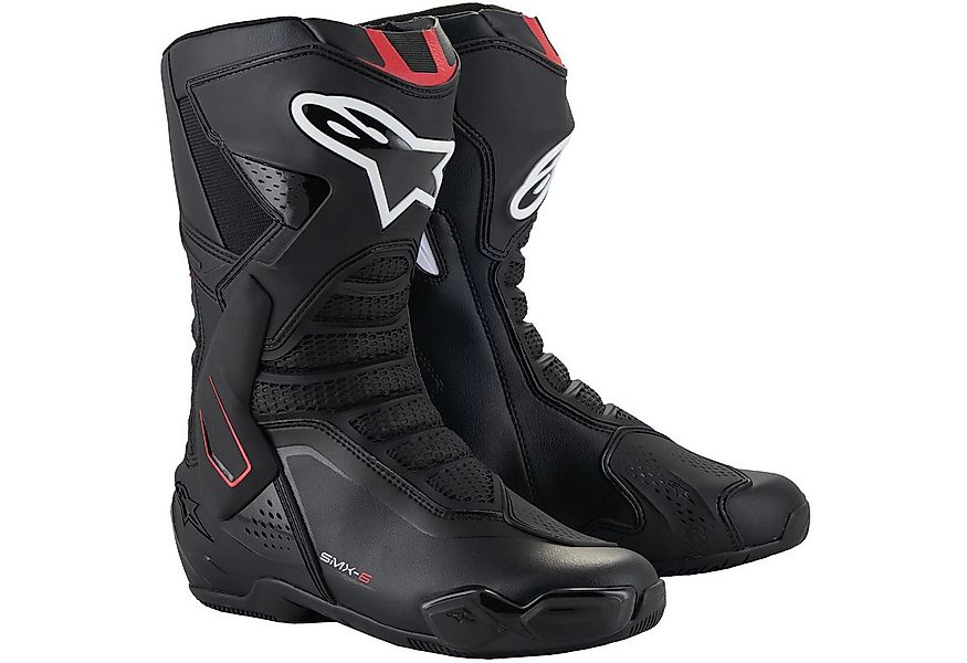 Alpinestars Alpinestars SMX-6 V3 Motorradstiefel Schwarz / Weiss / Rot Moto günstig online kaufen