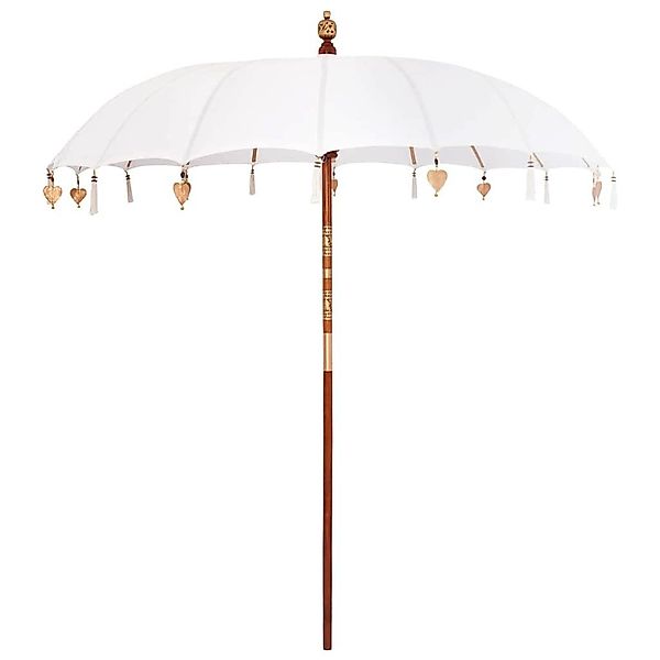 vidaXL Sonnenschirm Sonnenschirm Creme x 250 günstig online kaufen