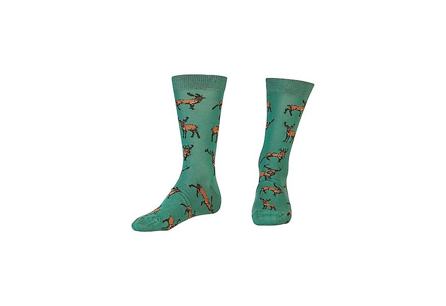 AbgeStrumpft Freizeitsocken AbgeStrumpft Hirsch Socken (1 Paar, 1-Paar, 1 P günstig online kaufen