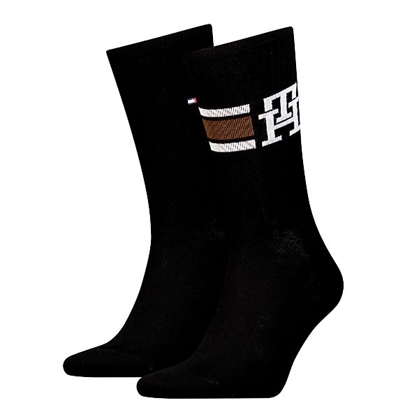 Tommy Hilfiger Socken "TH MEN SOCK 2P MONOGRAM SPORT", (2er Pack) günstig online kaufen