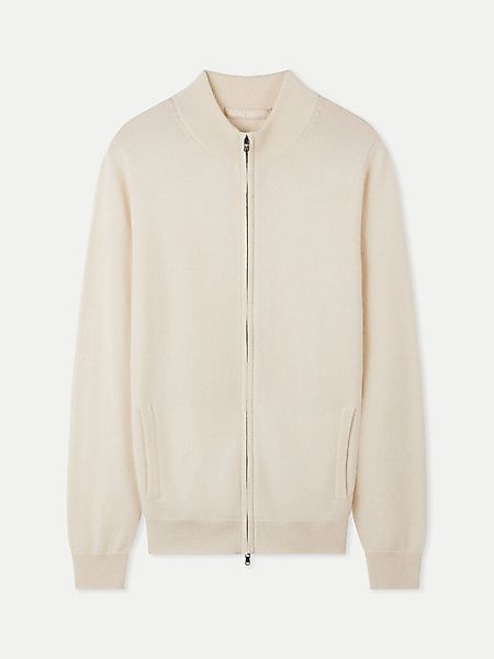 GOBI Cashmere Cardigan Naturfarbe Kaschmirstrickjacke mit günstig online kaufen