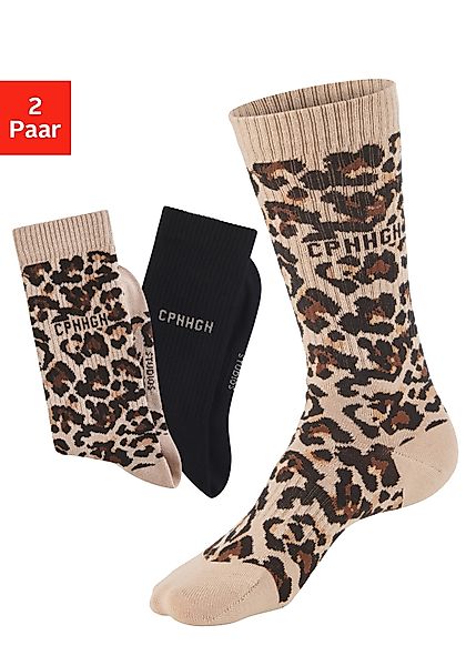 Copenhagen Studios Langsocken (Packung, 2-Paar) gemustert günstig online kaufen