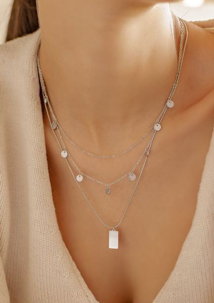 Hey Happiness Charm-Ketten-Set 2er Damen Layer günstig online kaufen