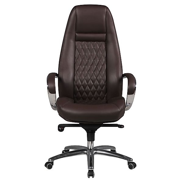 FINEBUY Chefsessel SuVa3471_1 (Bürostuhl AUSTIN Echtleder günstig online kaufen
