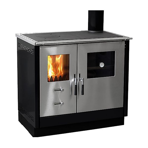 Firefix Küchenofen Maas Metall Schwarz 8,3 kW günstig online kaufen
