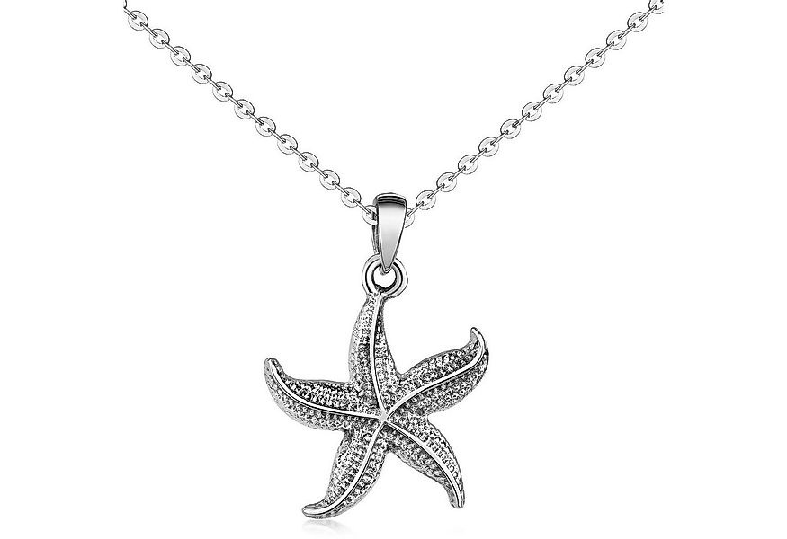 Materia Kettenanhänger Seestern / Star Fish 3D antik maritim KA-507, 925 St günstig online kaufen