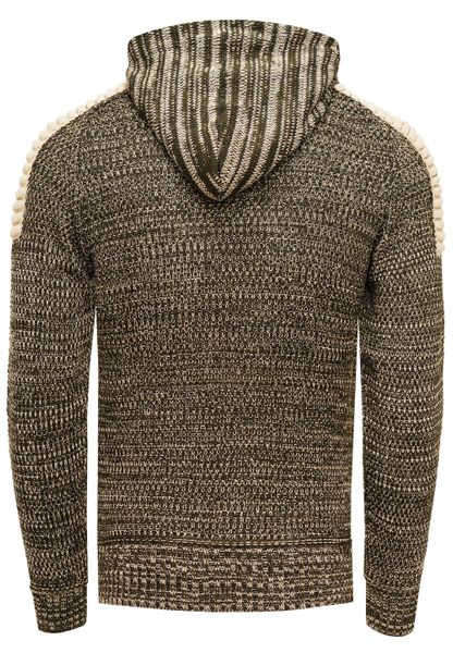 Rusty Neal Kapuzensweatshirt Knitwear mit praktischem günstig online kaufen