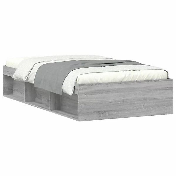 vidaXL Bettgestell Grau Sonoma 100x200 cm1907903 günstig online kaufen