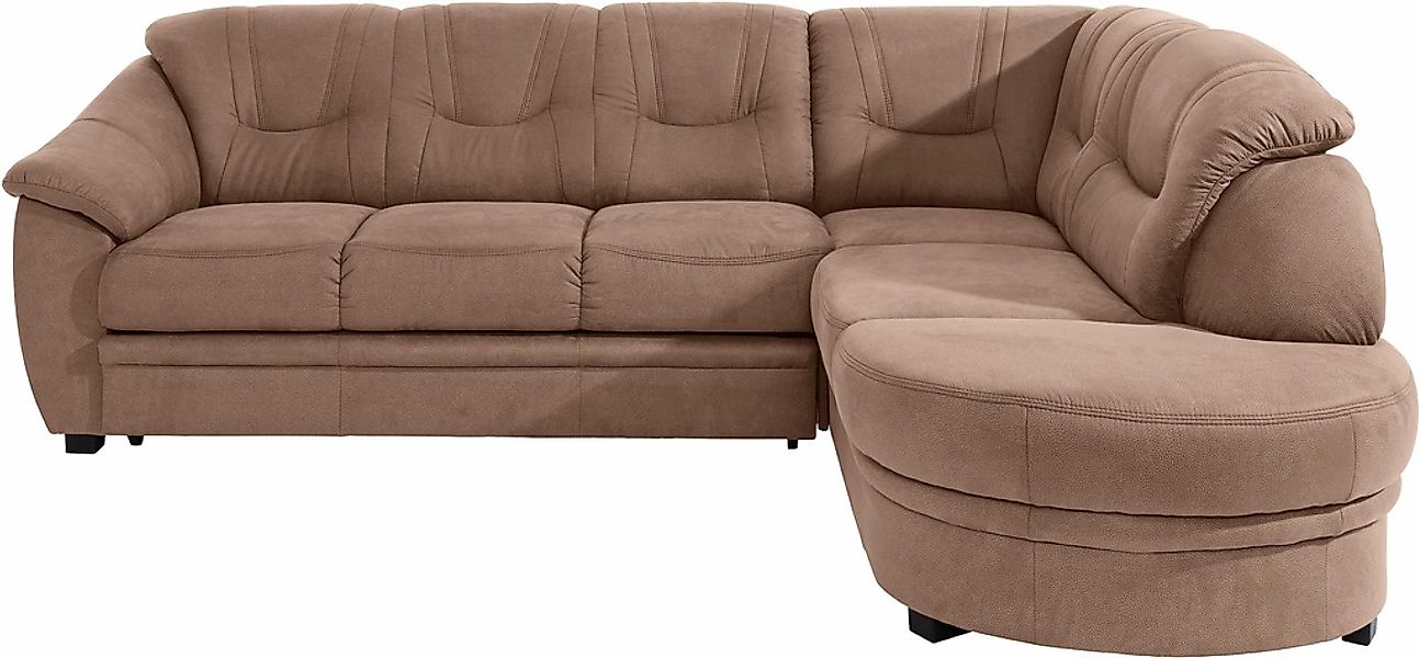 sit&more Ecksofa »Savoni L-Form« wahlweise mit Bettfunktion günstig online kaufen