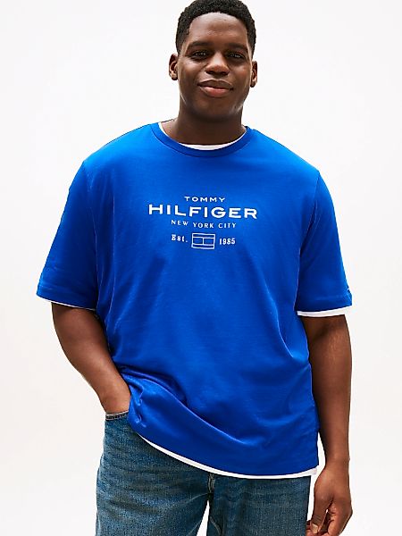 Tommy Hilfiger Big & Tall T-Shirt "HILFIGER STACK GRAPHIC TEE", Große Größe günstig online kaufen
