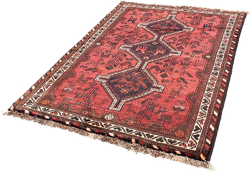morgenland Orientteppich »Perser - Nomadic - 160 x 112 cm - rot«, rechtecki günstig online kaufen