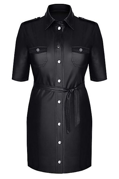 Demoniq Lederimitatmantel Mantel in schwarz - XL günstig online kaufen