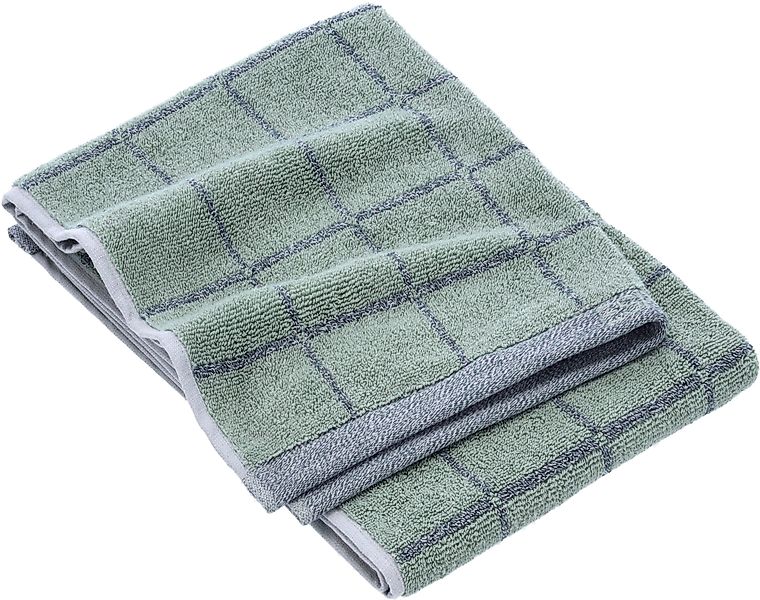 Esprit Handtuch Melange Cube, Walkfrottier (2-St), günstig online kaufen