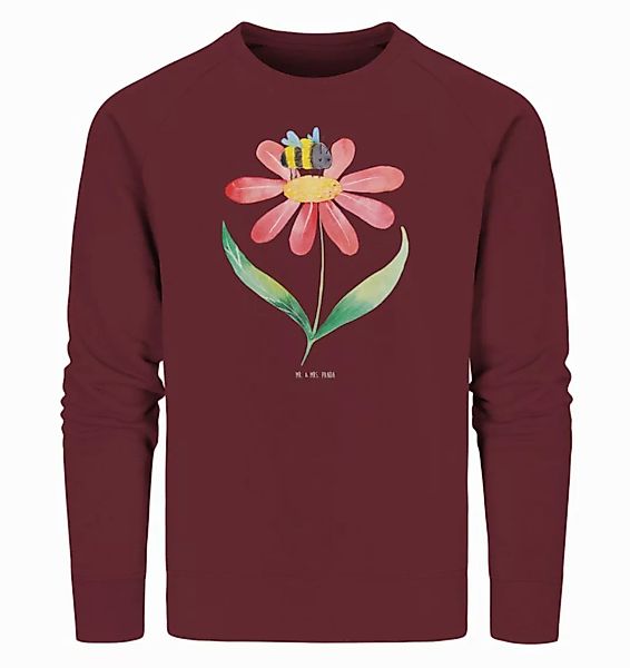 Mr. & Mrs. Panda Longpullover Hummel Blume Größe S - Burgundy - Geschenk, W günstig online kaufen