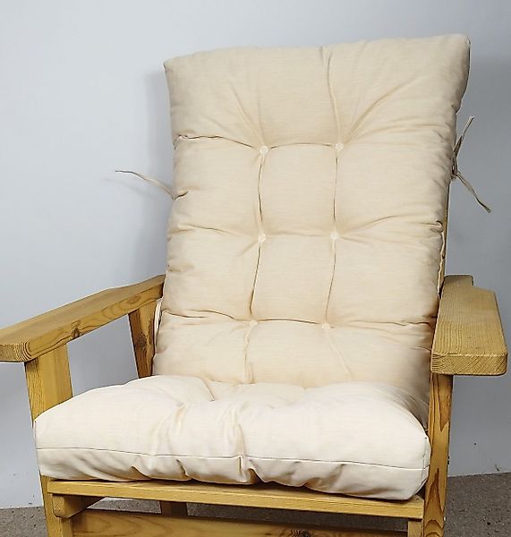 Rattani Hochlehnerauflage Polster Kissen Gartenstuhl Gartenmöbel günstig online kaufen