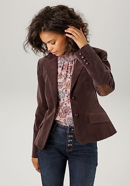 Aniston CASUAL Jackenblazer mit Stoff-Einfassungen und günstig online kaufen