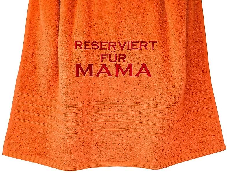 Lashuma Duschtuch Reserviert für Mama, Frottee günstig online kaufen