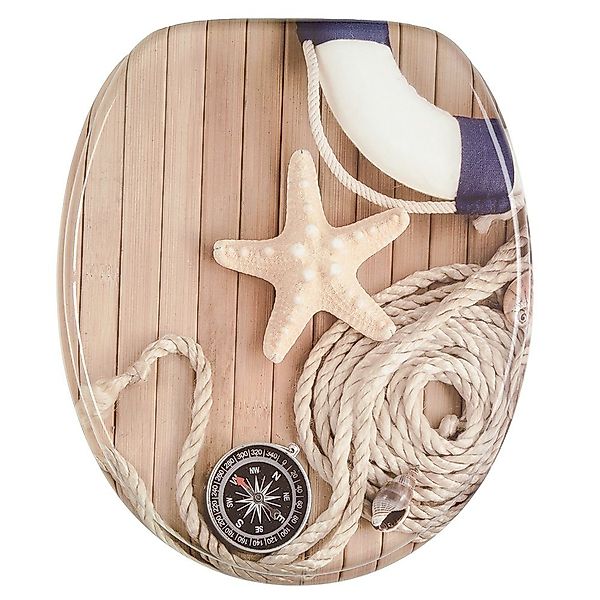 Sanilo Badaccessoire-Set 6-teilig Maritime, WC-Sitz mit günstig online kaufen