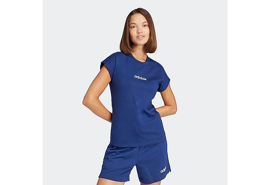 adidas Sportswear T-Shirt ESSENTIALS LINEAR COTTON sportlicher Stil, Kurzar günstig online kaufen