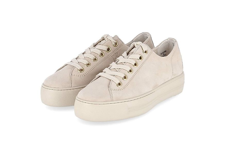 Paul Green Paul Green 4790-829 Damen Rauleder beige Schnürschuh günstig online kaufen
