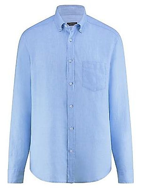 Leinenhemd Louis Sayn blau günstig online kaufen