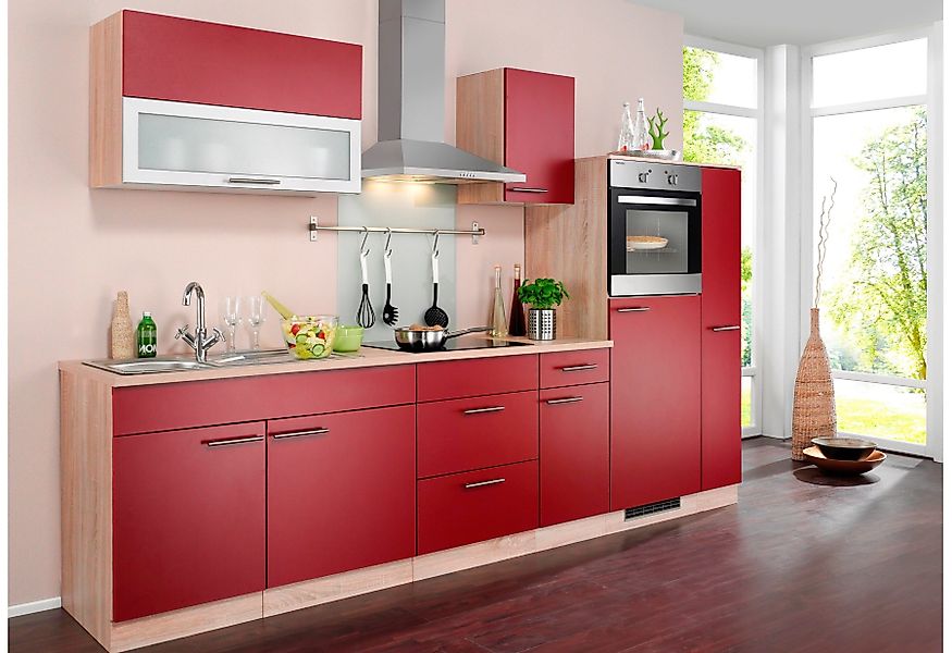 wiho Küchen Küchenzeile Montana, mit E-Geräten, günstig online kaufen