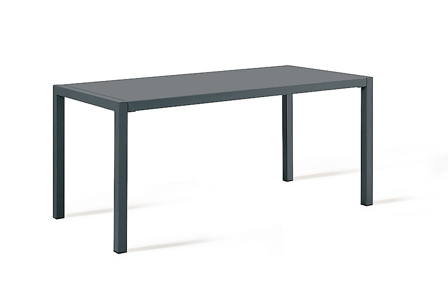 Tisch Quatris 160x80x75 cm antik grau günstig online kaufen