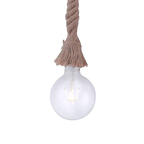 JUST LIGHT Pendelleuchte »ROPE«, 1 flammig, Leuchtmittel E27   ohne Leuchtm günstig online kaufen