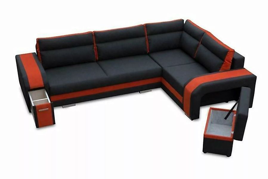 JVmoebel Ecksofa, Ecksofa Wohnzimmer Schlaf Sofa Couchen Couch Garnitur L F günstig online kaufen
