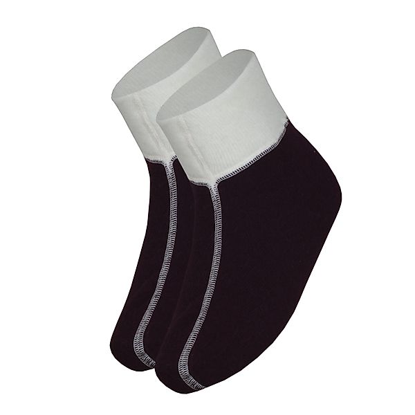 wobera NATUR Gesundheitssocken Doppelwandige Fußwärmer/Bettschuhe für günstig online kaufen