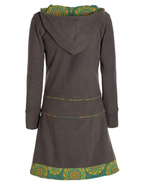 Vishes Midikleid Extra warmes Winterkleid Damen günstig online kaufen