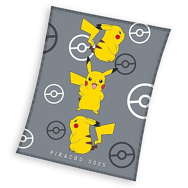 Kinderdecke Pokemon Fleecedecke Kuscheldecke 130 x günstig online kaufen