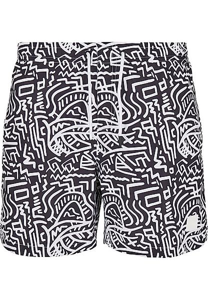 URBAN CLASSICS Badeshorts Urban Classics Herren Pattern Swim Shorts günstig online kaufen