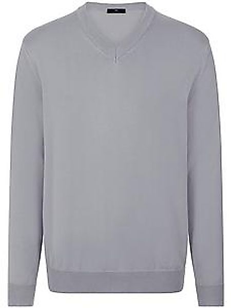 V-Pullover Peter Hahn silber günstig online kaufen