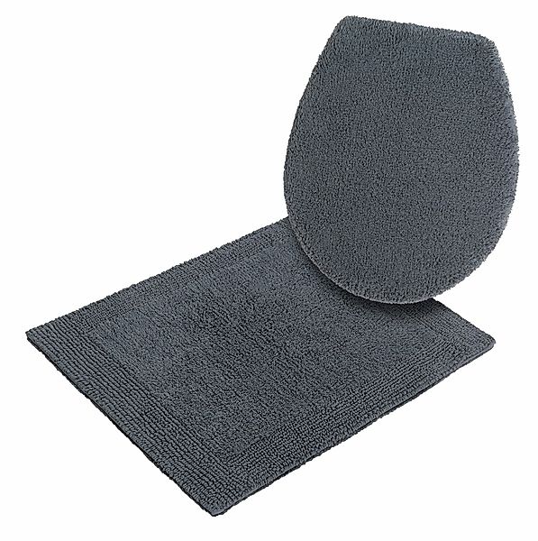 my home Badematte "Kapra, Badvorleger, Badezimmer Teppich" Höhe 14 mm beids günstig online kaufen